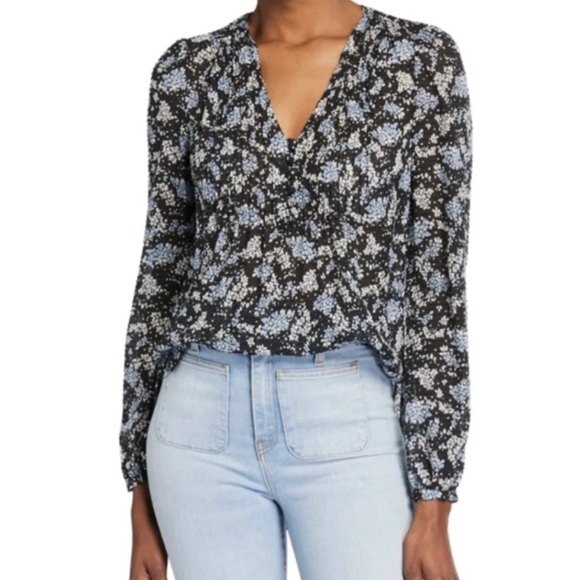 Veronica Beard Silk Floral Blouse NEW - Picture 1 of 5